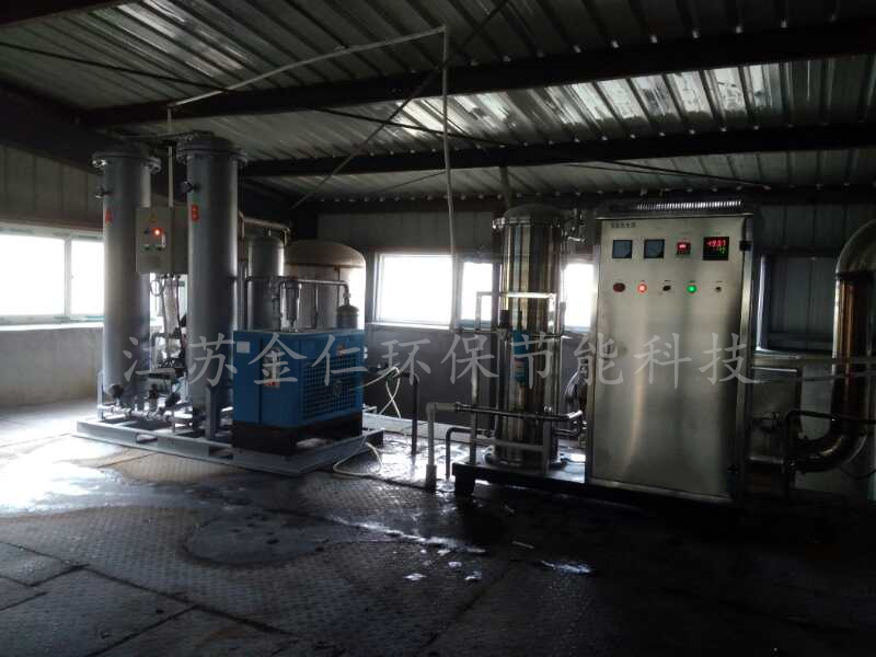 工業汙水處理現場